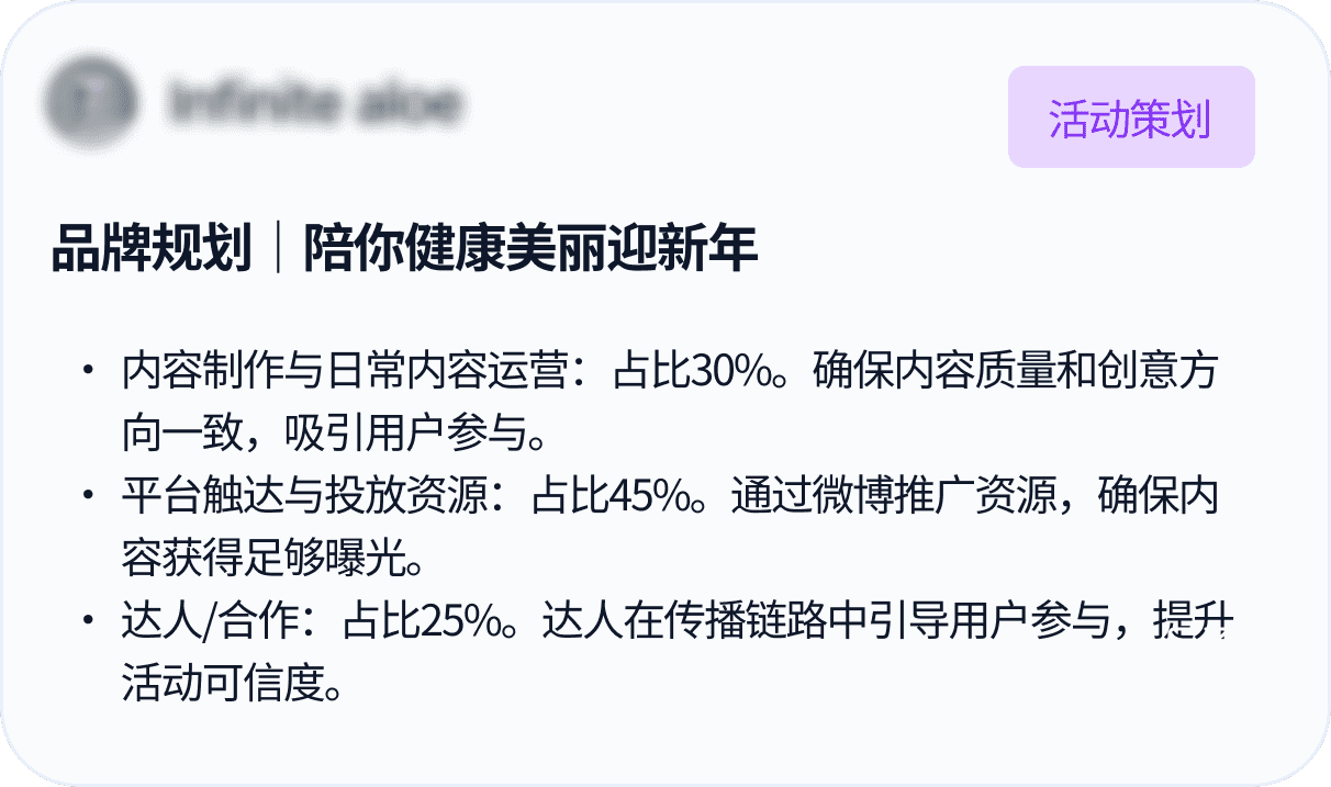 营销内容示例 5